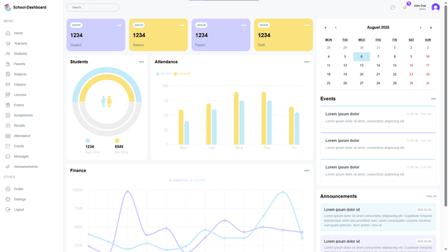 School-Dashboard