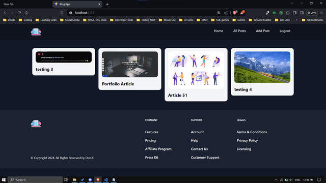 Blog App