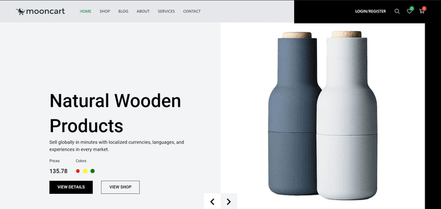 MoonCart - E-Commerce Website