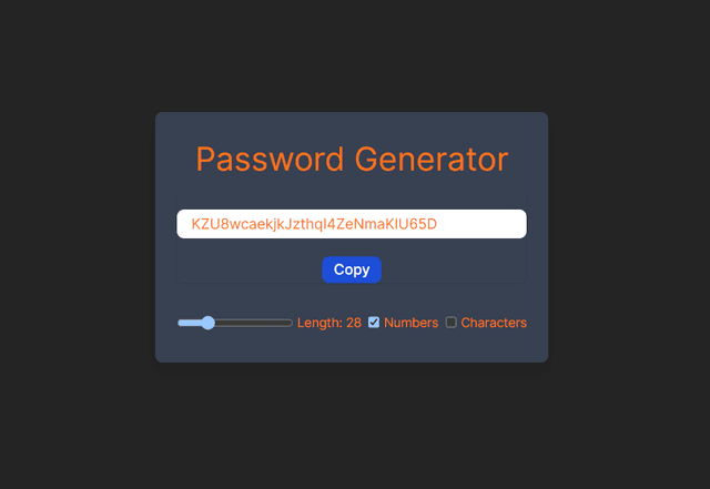 Password Generator
